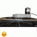 Медогонка 2 рамочная поворотная нержавеющая AISI 304 с электроприводом 12V